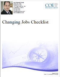 Changing Jobs Checklist Cover
